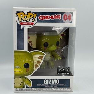 Funko Pop! Movies #04 Gizmo As Gremlin FYE Exclusive See description Box DMG